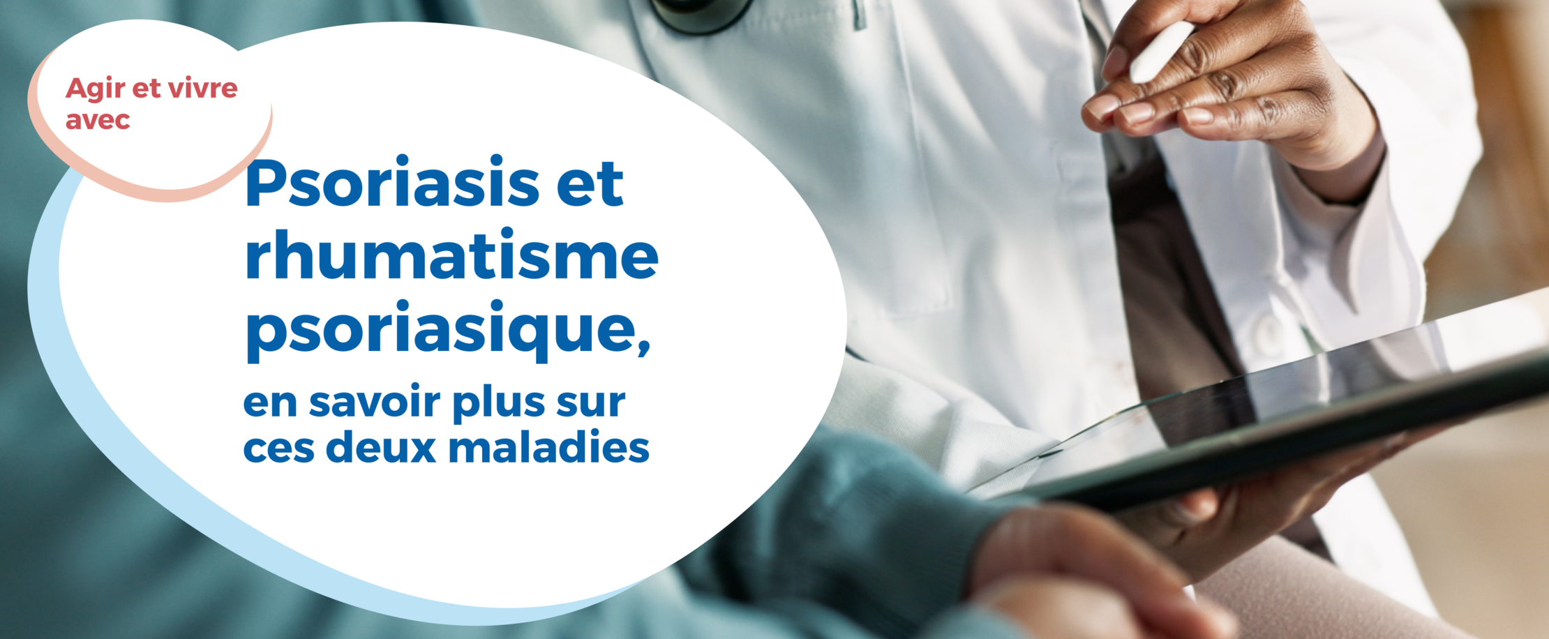 Docteur avec une tablette dans les mains