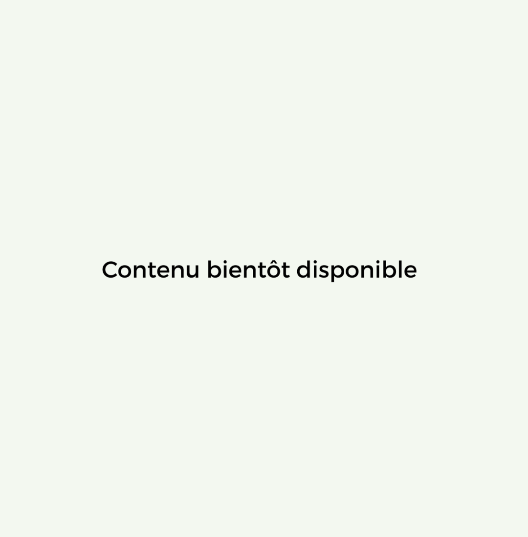 Bientôt disponible